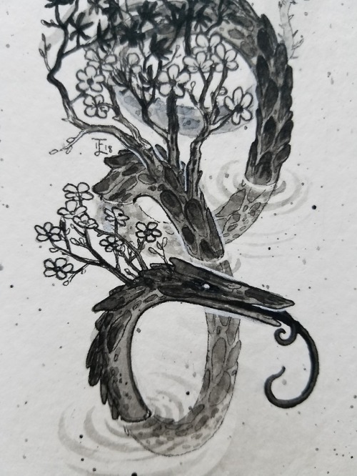 inktober2018 dragon fantasy art