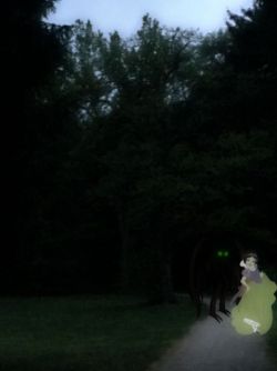just came back from a night walk with my love