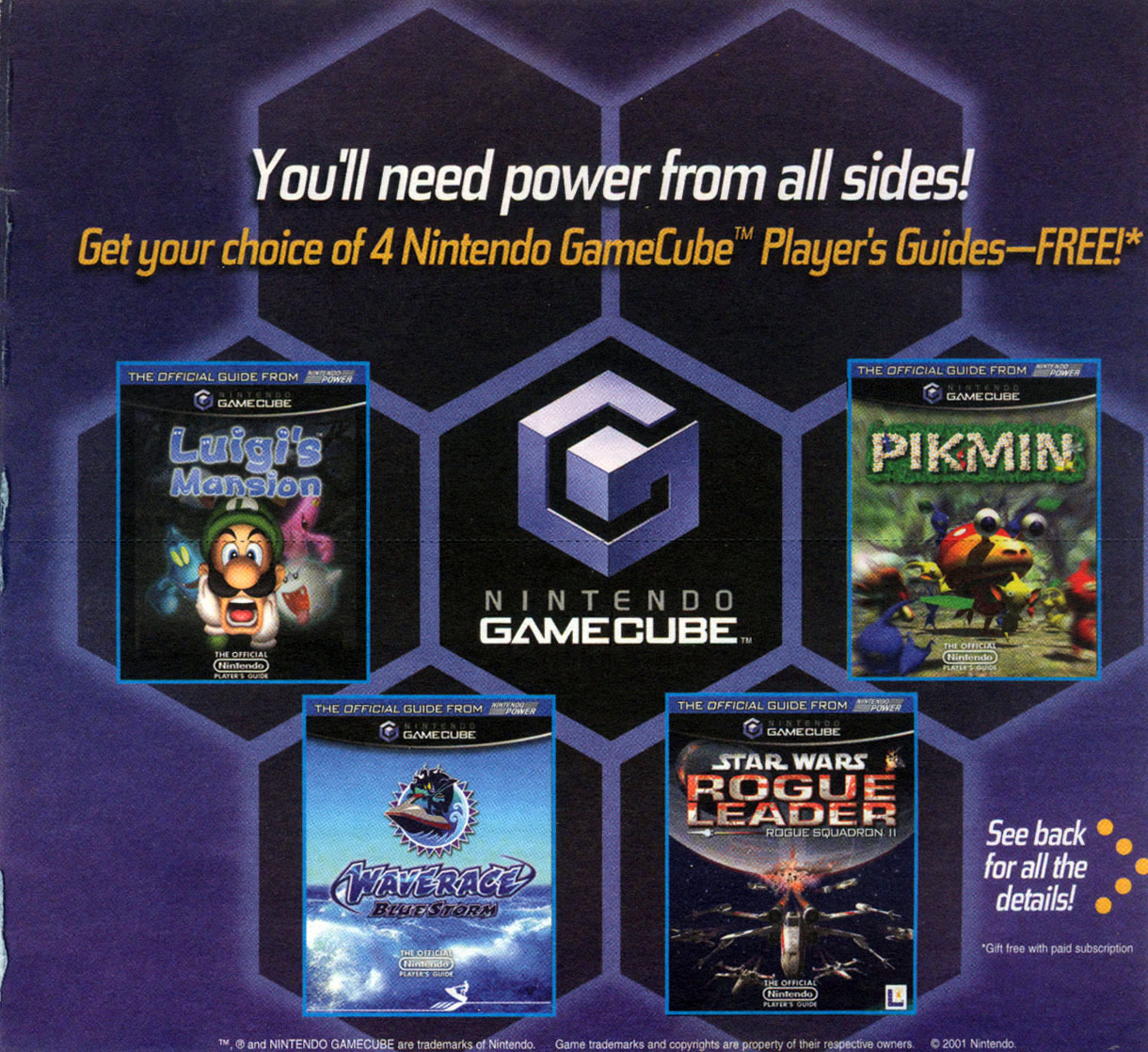 Video Game Print Ads — “nintendo Gamecube” Nintendo Power Promotion