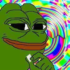 Pepes 'R' Us — Hyper rare LSD trip Pepe, Appears once every time...