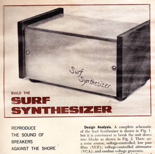 Surf Synthesizer