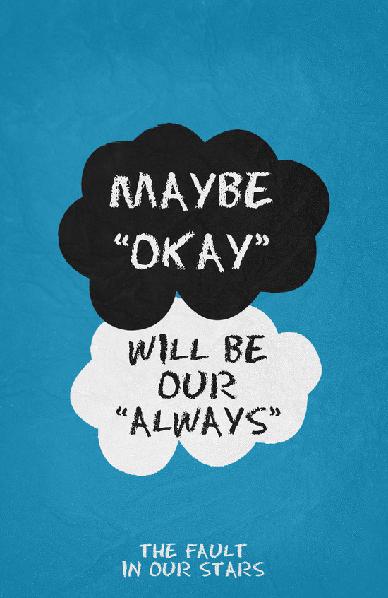 Minimal Posters — The Fault In Our Stars Poster 05