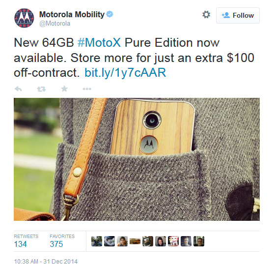 Droid Gadgets — Motorola Moto X Pure Edition with 64GB is