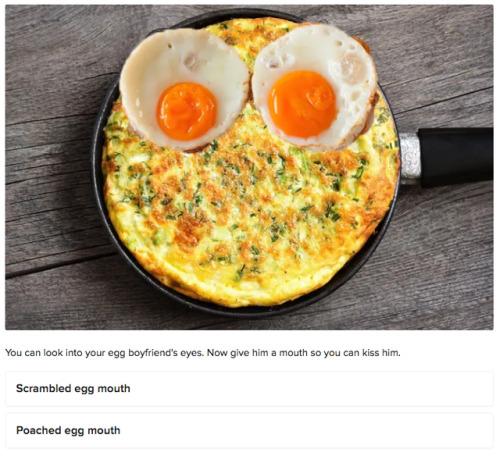 weirdbuzzfeed:Egg boyfriend is ready to love you.The BuzzFeed...