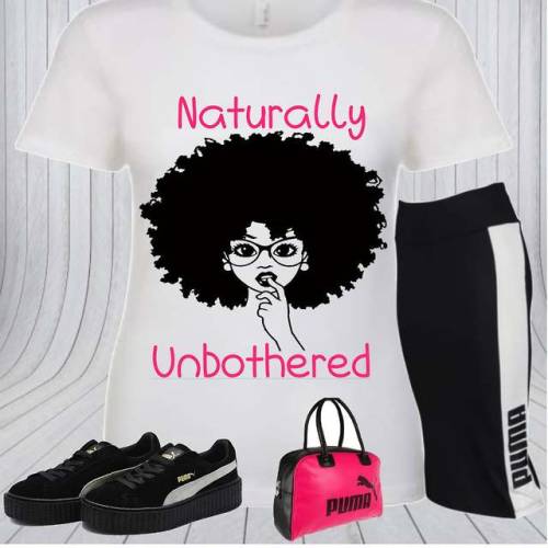 naturally unbothered t shirts