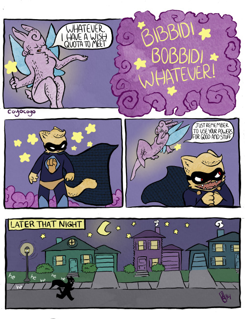 coyocoyo:The BullyThis comic I made over a year ago, but I’ve...