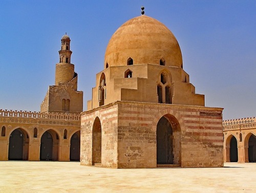 islamic-art-and-quotes:Mosque of Ibn Tulun in Cairo, EgyptVia...