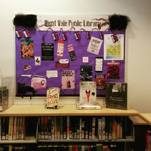 library display on Tumblr