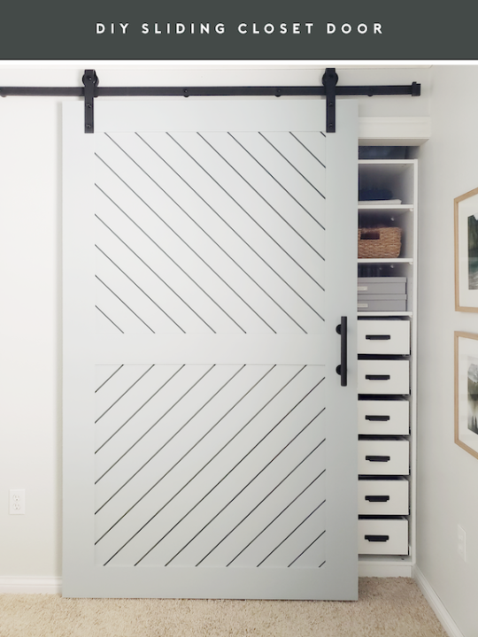 IHeart Organizing DIY Sliding Barn Door Teen Closet