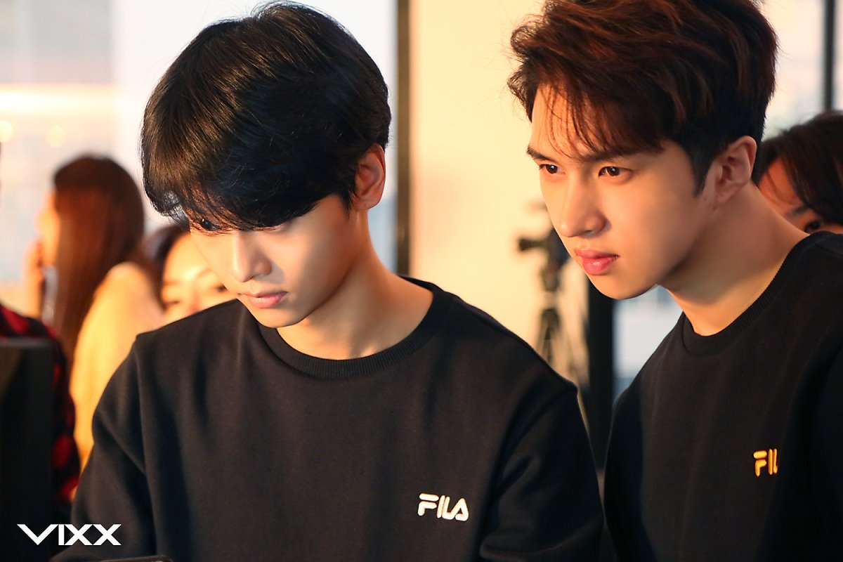 Taek me to the paradise of VIXX — VIXX FILA photo shoot Taek me to the paradise of VIXX — VIXX FILA photo shoot
