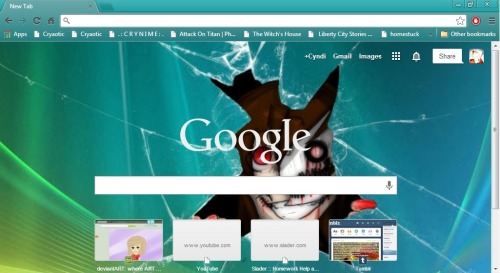 Google Chrome Theme Tumblr