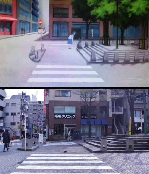 momom0chi:Sailor Moon is set in Azabu Juban. Real life verse...