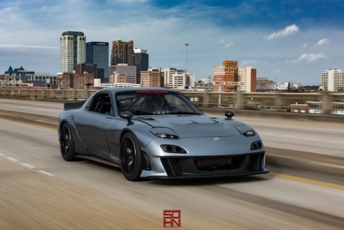 herblenny:City of Birmingham. #mazda #fd3s #rx7 #rotaryengine...