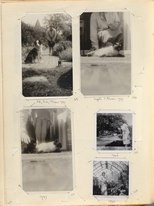 barcarole:Some pages from Virginia Woolf’s photo album at Monk’s...