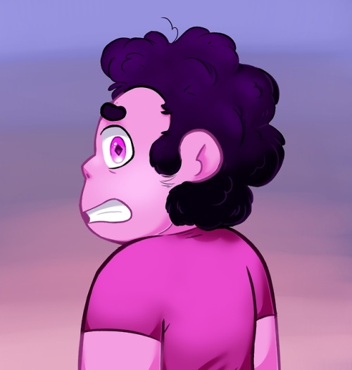 wigettaxxbae:I drew steven with fluffy hair and P.D’s eyes...