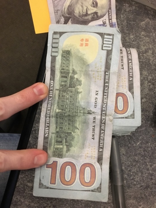 Prop Money Tumblr - an interesting thing got brought to me by a driver while i was dispatching yesterday 6 3 2019