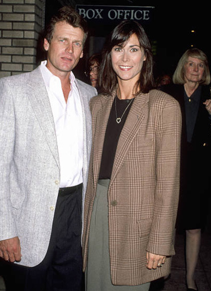 FY! Charlie's Angels (Kate Jackson with former husband Tom Hart.)