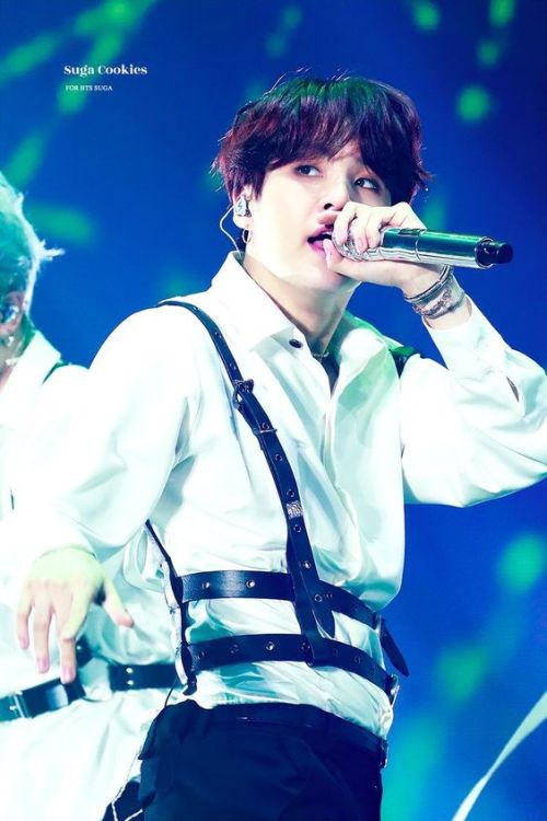 weishenbwi:BTS in harnesses: Yoongi 