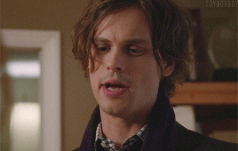 You are way too cute, you know that?, Spencer Reid in 11.15 A Badge and ...