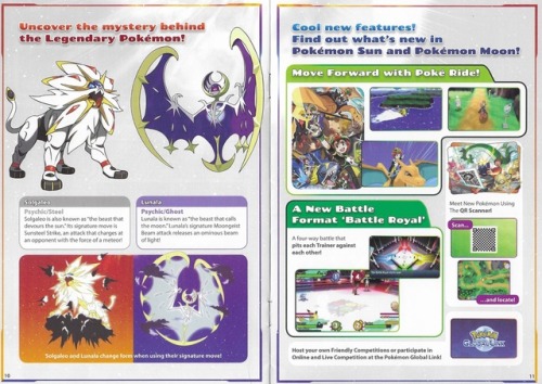 pokemon sun and moon uk mini magazine scans