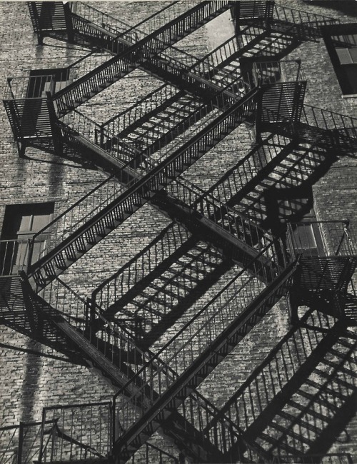 Charles Sheeler - Escape, 1950. 