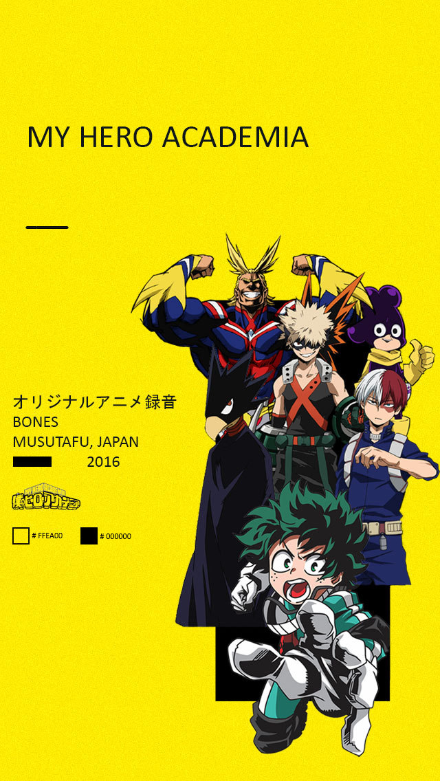 Kabuk Hero Academia Wallpaper In The Style Of The