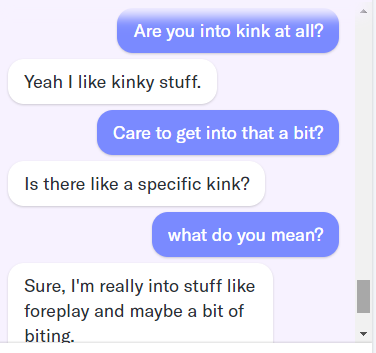 If foreplay is kinky, I hope the world is kinky. 