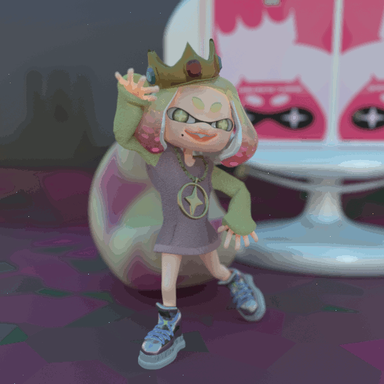 Pearl Splatoon 2 Octo Expansion Videogame 3D Replica — Pearl from Splatoon 2 in her Octo Expansion...