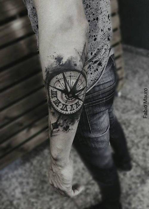 Initial forearm wing tattoo design by ItsARuse on DeviantArt
