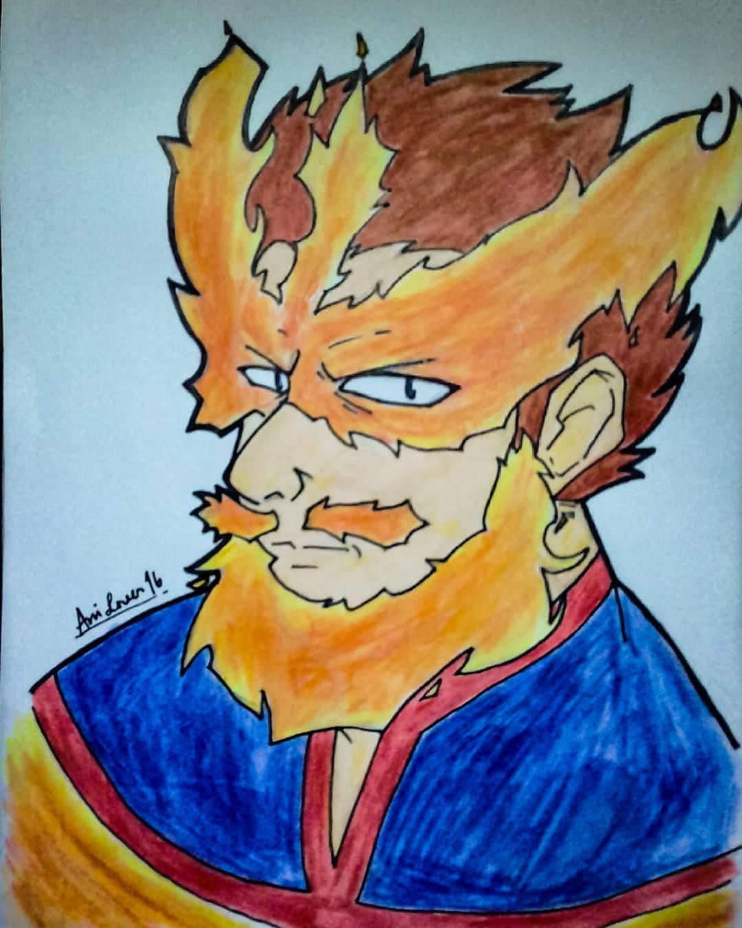 Anilover16 Endeavor From Boku No Hero Academia My Hero