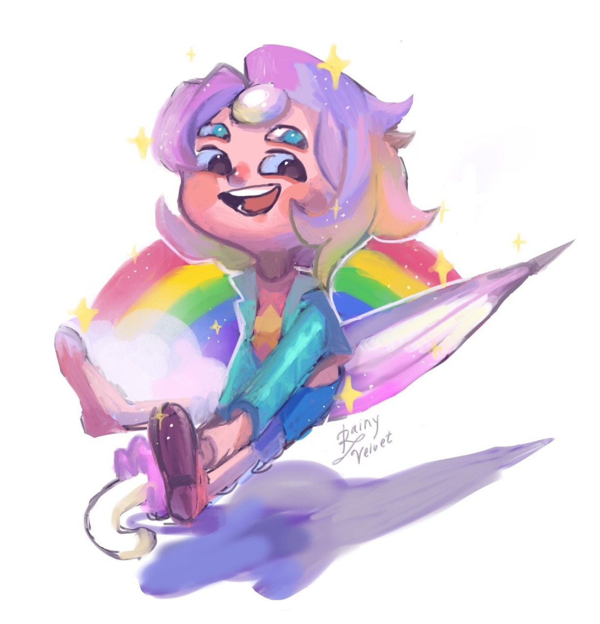 Rainbow Quartz 2.0!! Aaaah i waited sooo long to see this version! T_____T The hype is intense