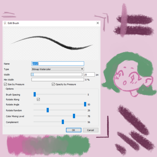 rnew brushes for firealpaca