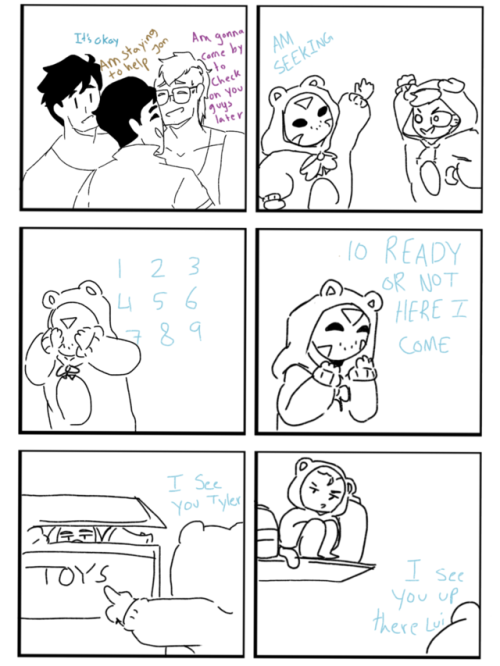 jhanyaiartist:Sleep over comic