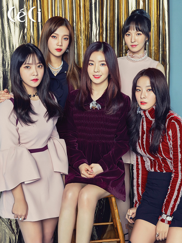 Red Velvet - Céci Magazine February Issue ‘17 - Korean photoshoots