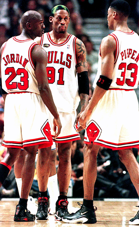 red and white scottie pippen's