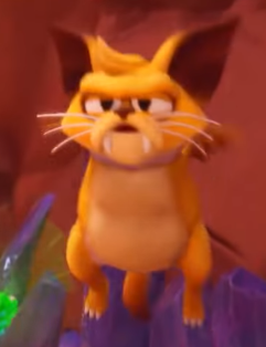 Spyro Ashes — Reignited Catbat Is Just Garfield With Bat Wings