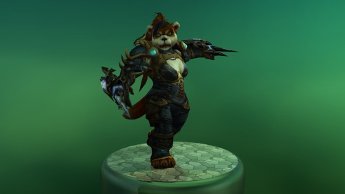 Khubbo S Tumblr Not Much Done Other Than A Red Pandaren
