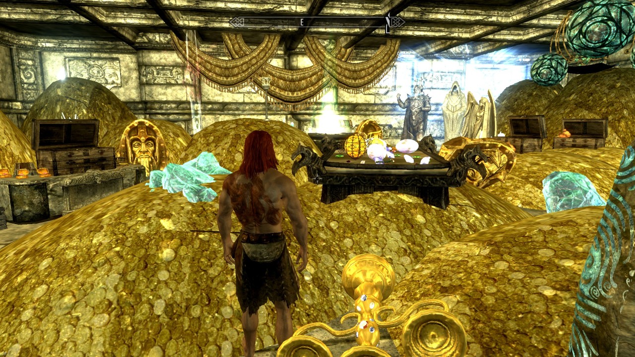 Hidden Skyrim — This is the Skyrim treasure horde. Reblog and...