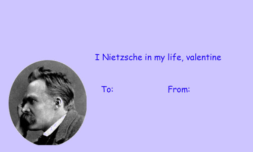 zartharn:Some philosopher valentines from yours truly