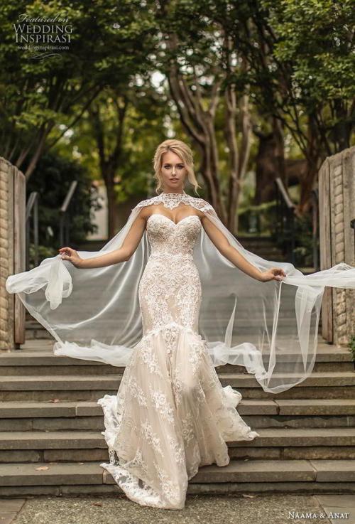 (via Naama & Anat Couture Wedding Dresses Fall 2019 |...