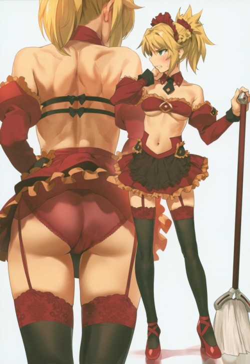 grandhentaiorder:Mordred (Fate/Grand Order and Fate/Apocrypha)...