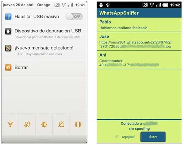 Schnüffel-Tool zeigt fremde WhatsApp-Nachrichten an