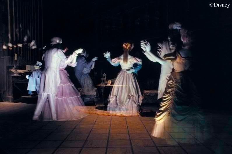 Haunted Mansion Backstage The Ballroom Dancers Are One Of The Most Iconic 