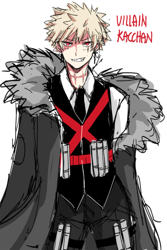 villain bakugou on Tumblr