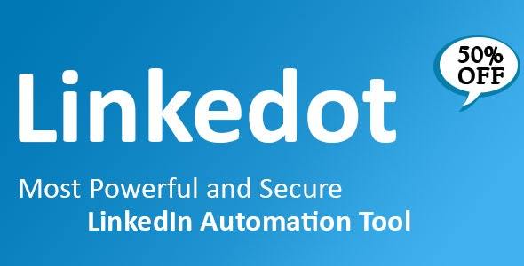 Linkedot v1.8.2.1 - Linkedin Automation Tool Nulled