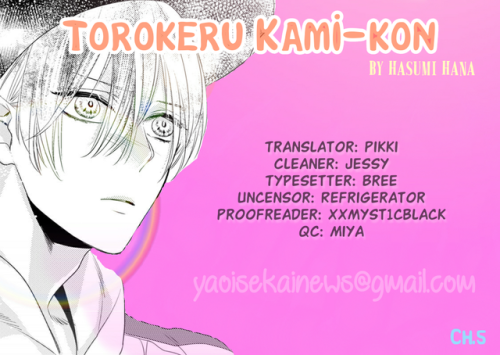 yaoi-sekai:[ NEW RELEASE ] “Torokeru Kami-kon”Mangaka: Hasumi...