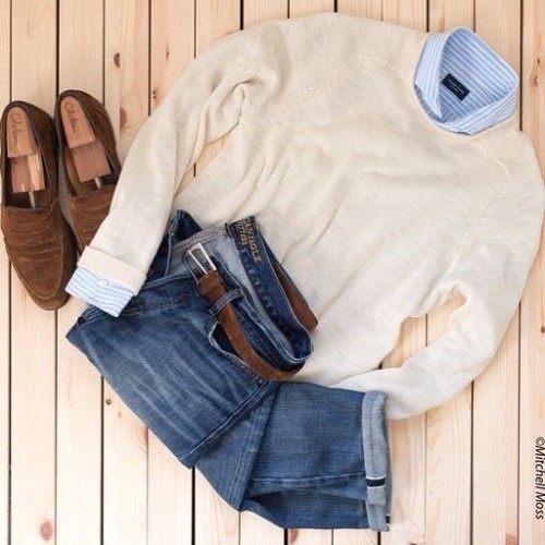 bosignani:Ultimate casual outfit, while in Sweden. #cozy...