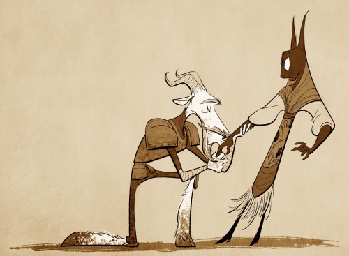 bobbypontillas:Another take on “Don Quixote” stories by Miguel...