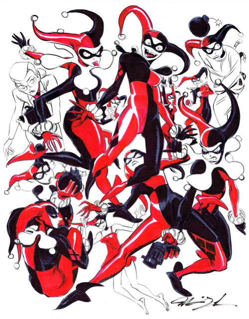 missharleenfquinzel:Harley Quinn by Mindy Doodles