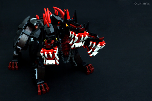 MOC - Cerberus by dennis qiu | Creatures from LEGO